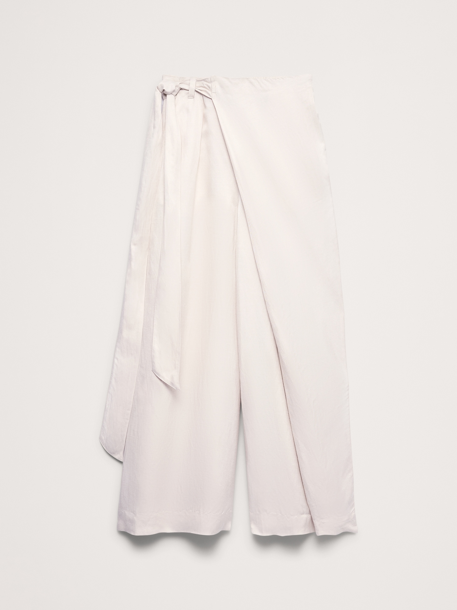 Image number 5 showing, Viscose-Linen Palazzo Pant