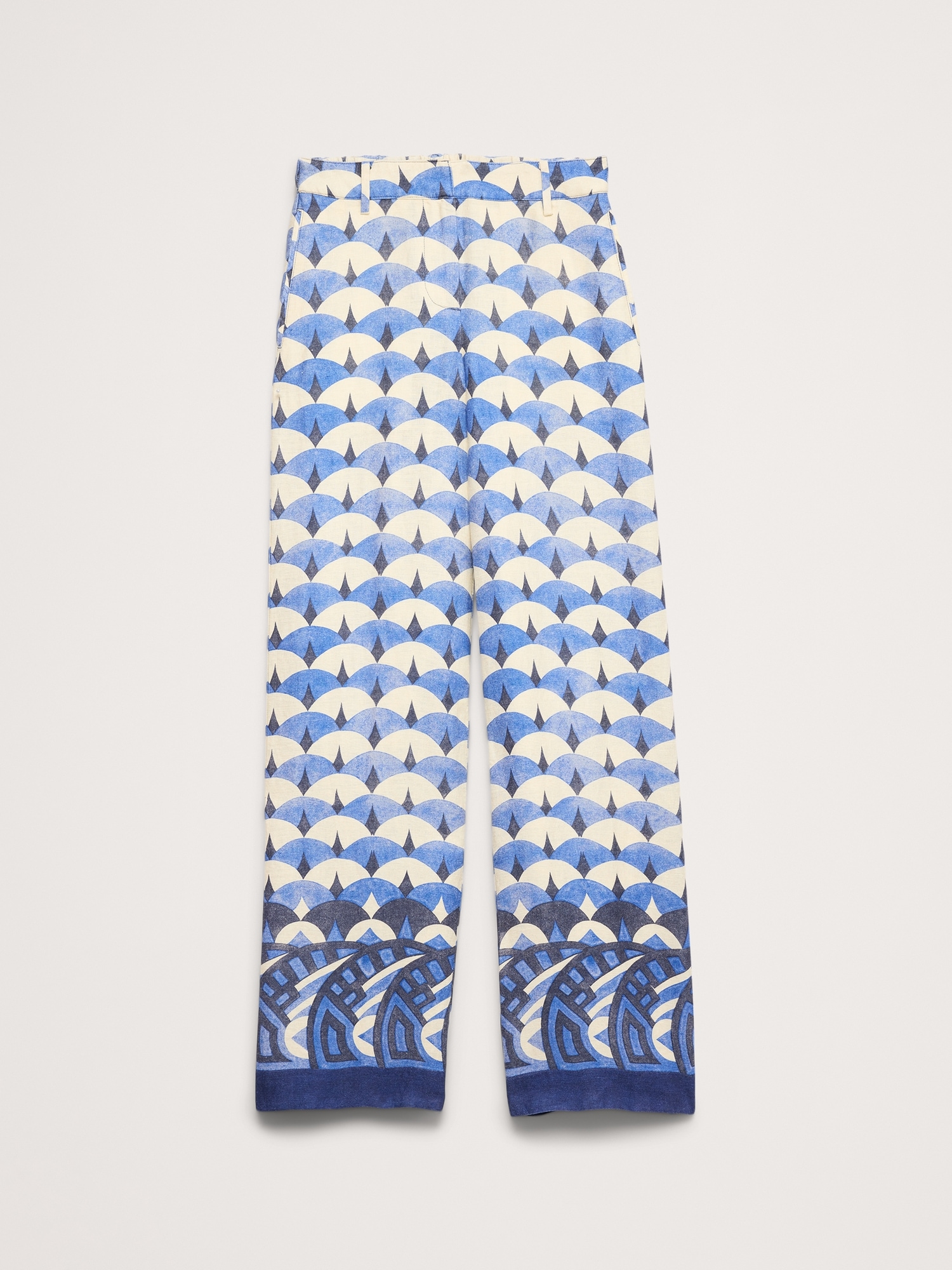 Image number 5 showing, The Everyday Wide-Leg Pant in Linen