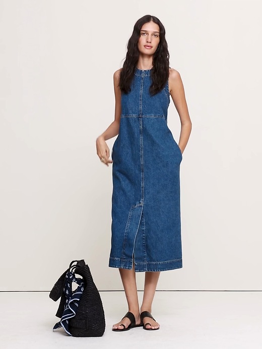 boot cut dress oants High Waist Stretchy Bootcut Pants 68% Rayon Lucknowi embroidery Denim dress, chambray dress, Color:Soft Ivory