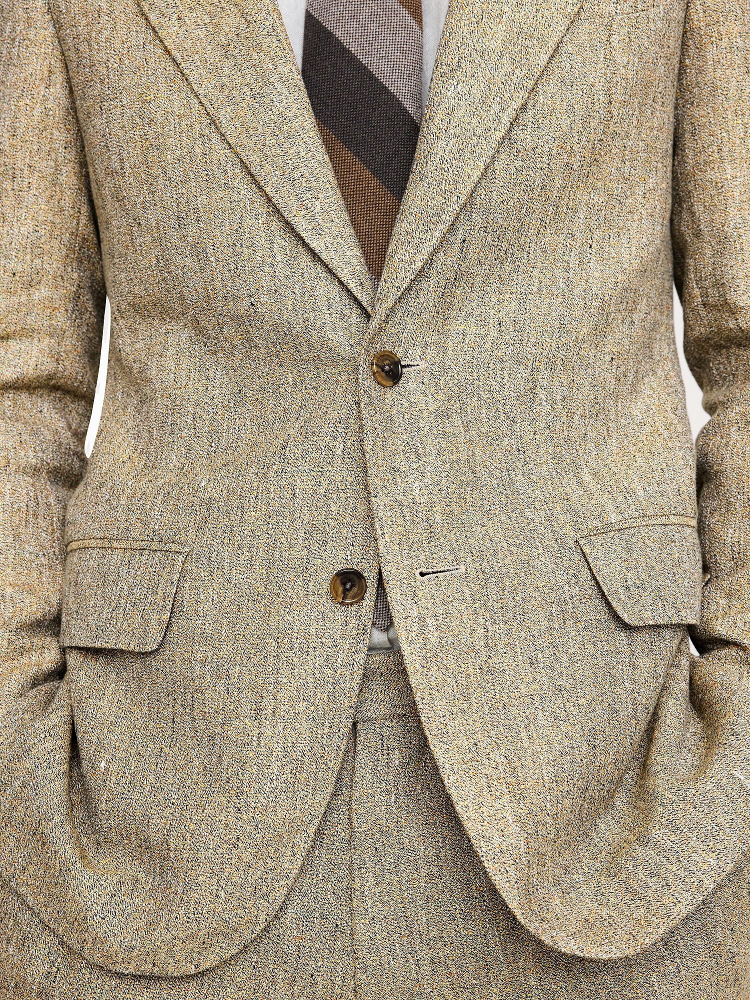 Image number 4 showing, Relaxed Italian Linen Suit Jacket
