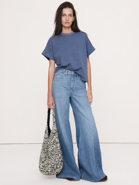 Terry Sweatshirt Tee
