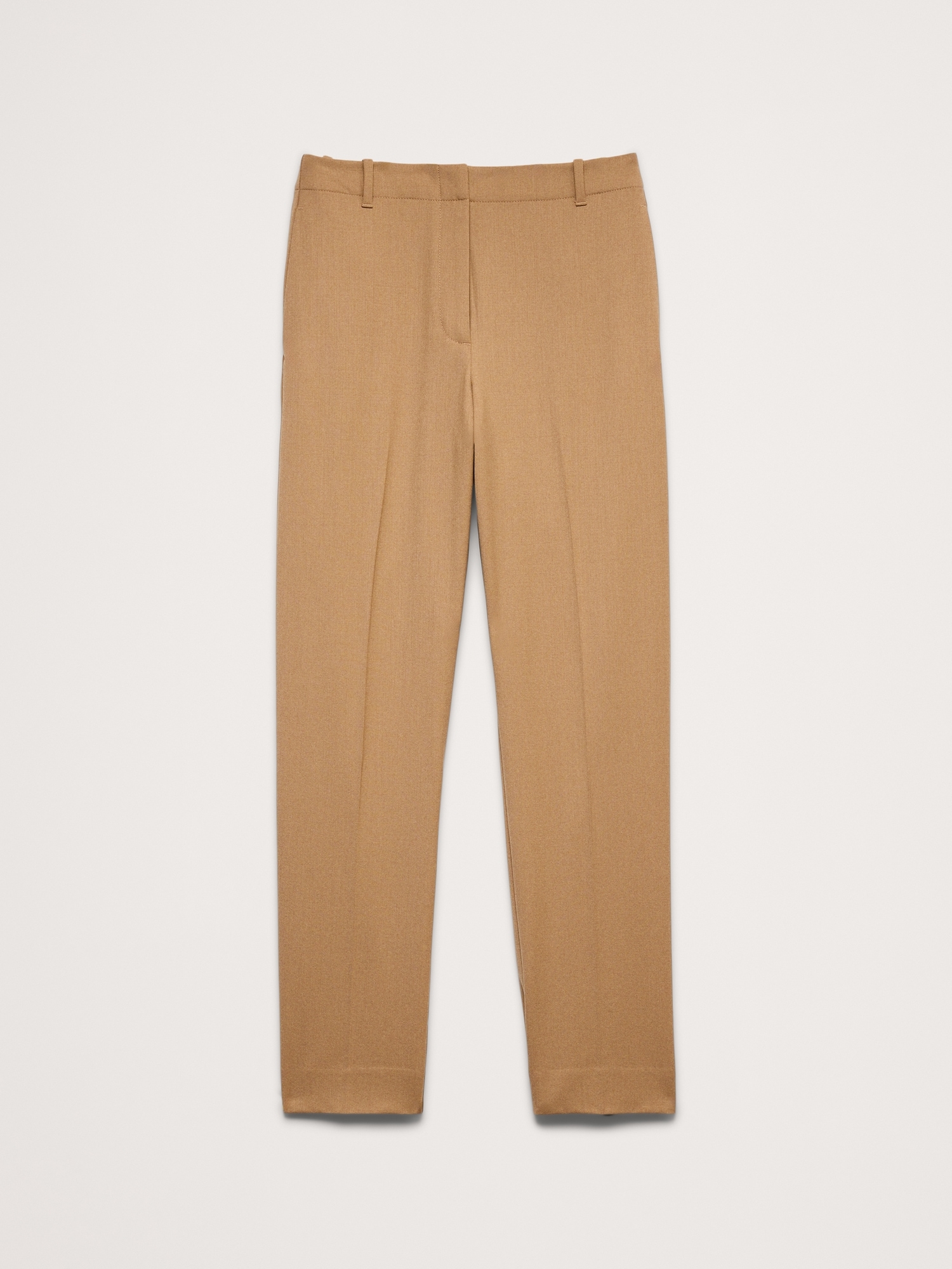 Image number 5 showing, High-Rise Slim Italian Lightweight Wool Ankle Pant