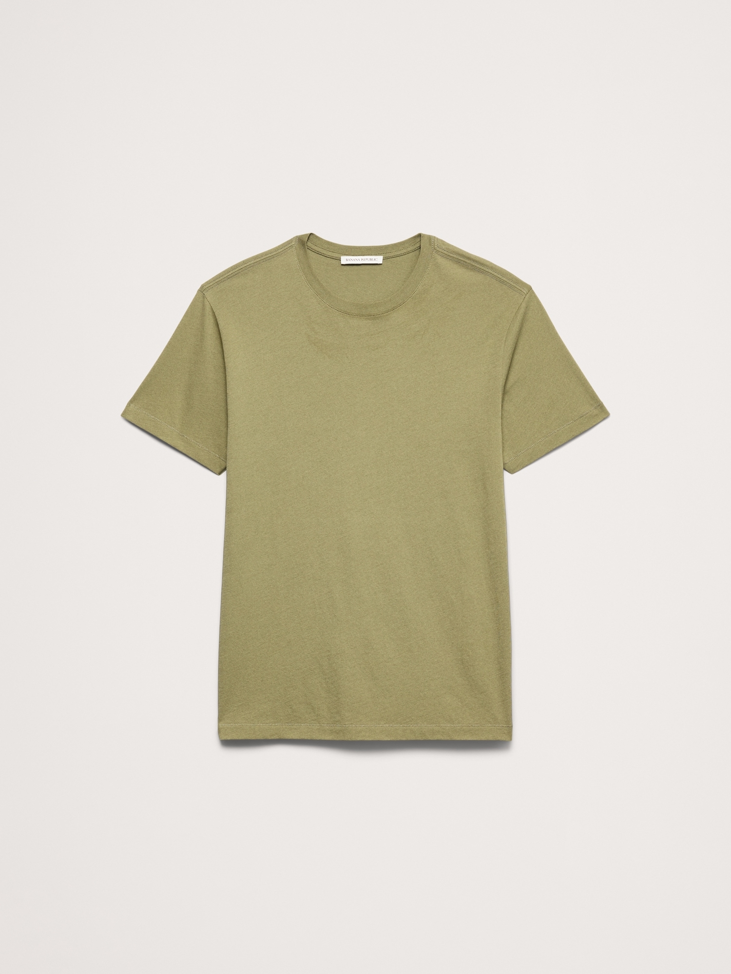 Image number 4 showing, Lightweight Cotton Crew-Neck T-Shirt