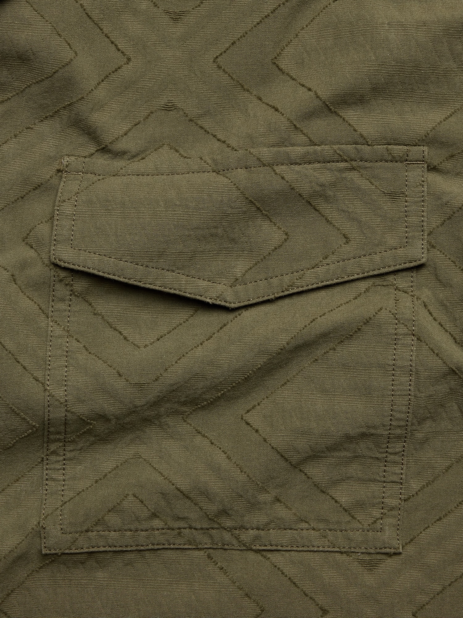 Image number 5 showing, Relaxed-Fit Cotton Jacquard Resort Shirt