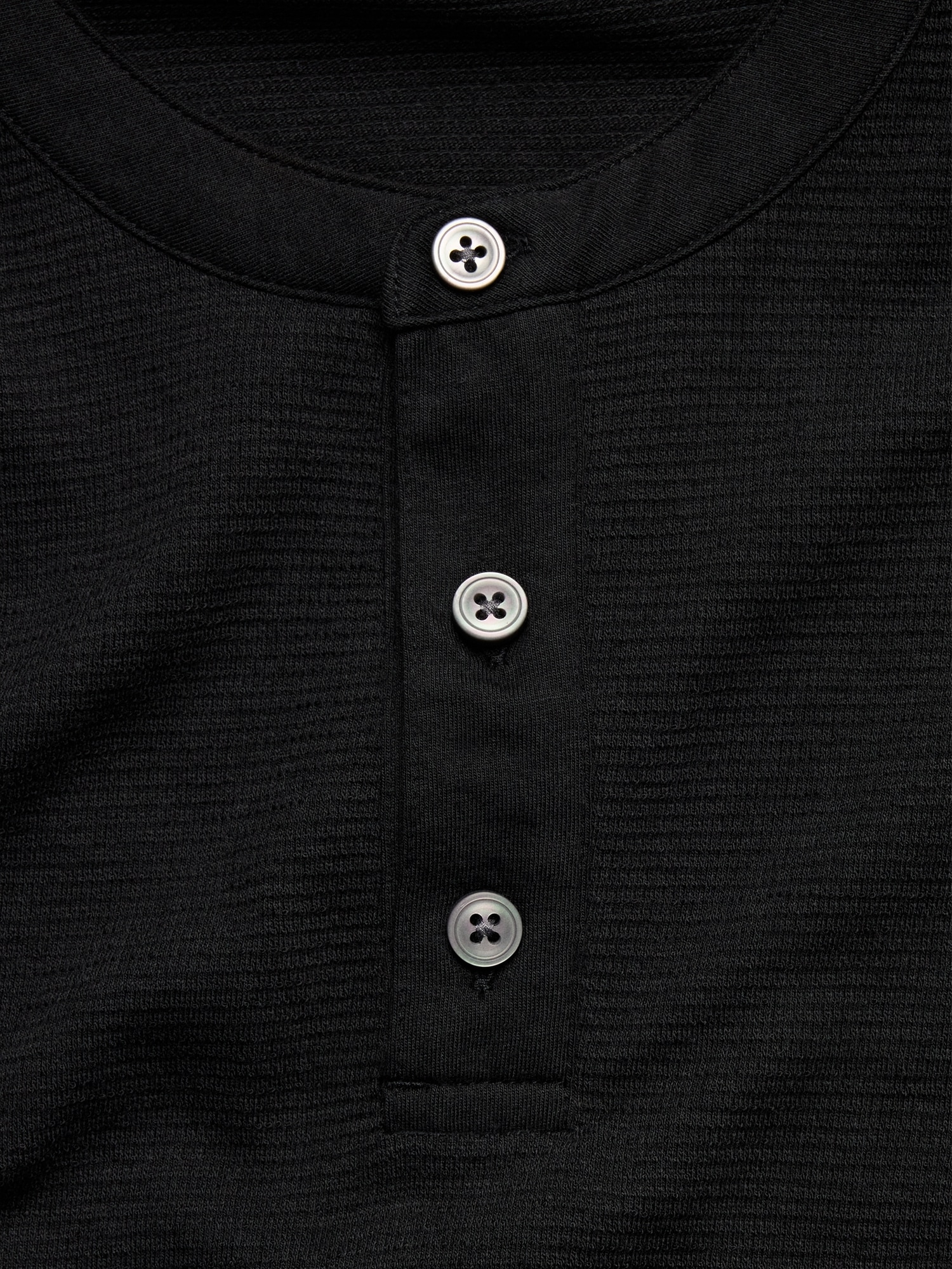 Image number 4 showing, Mesh Henley T-Shirt