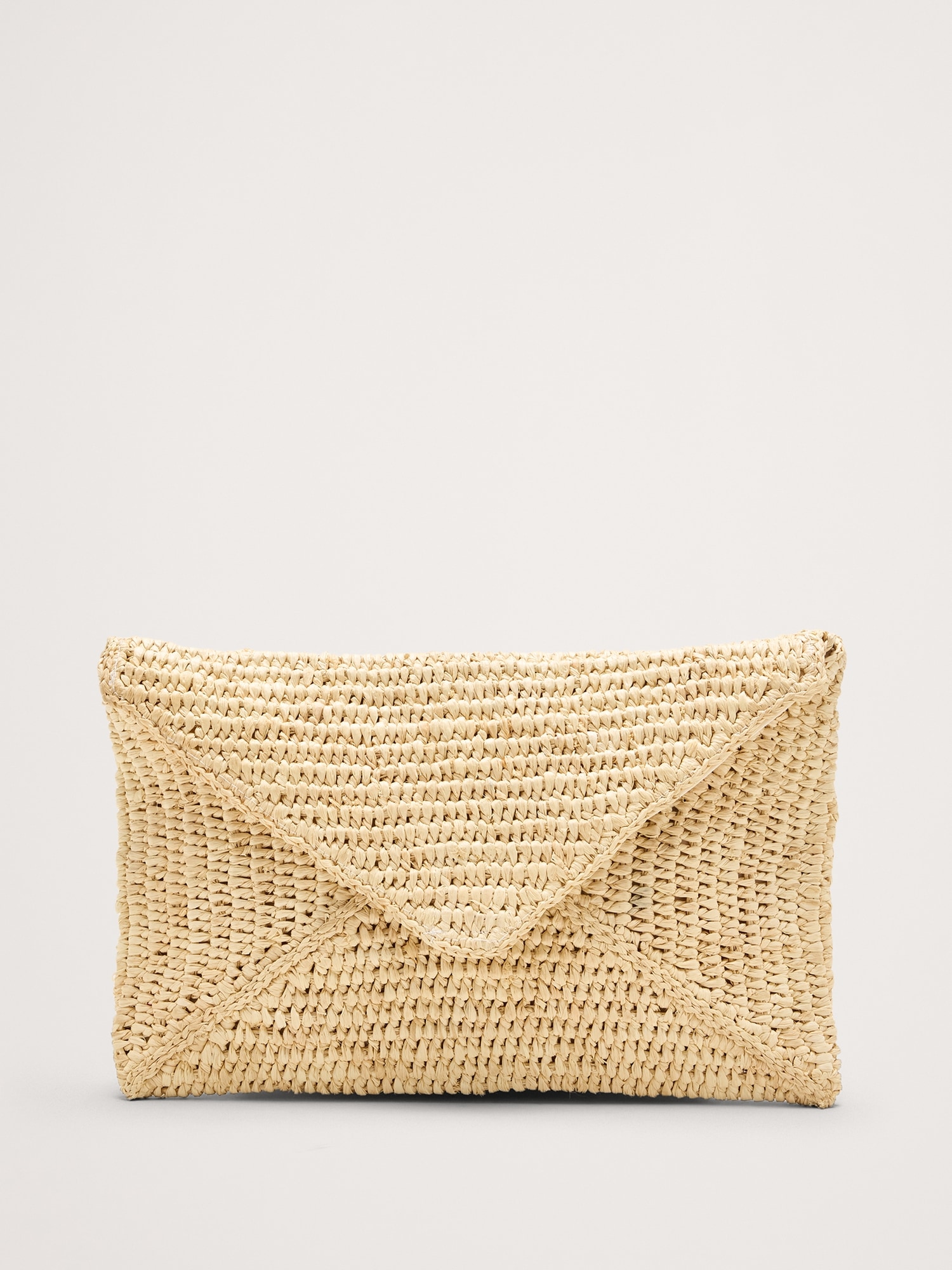 Image number 1 showing, Emmie Raffia Envelope Clutch by Hat Attack