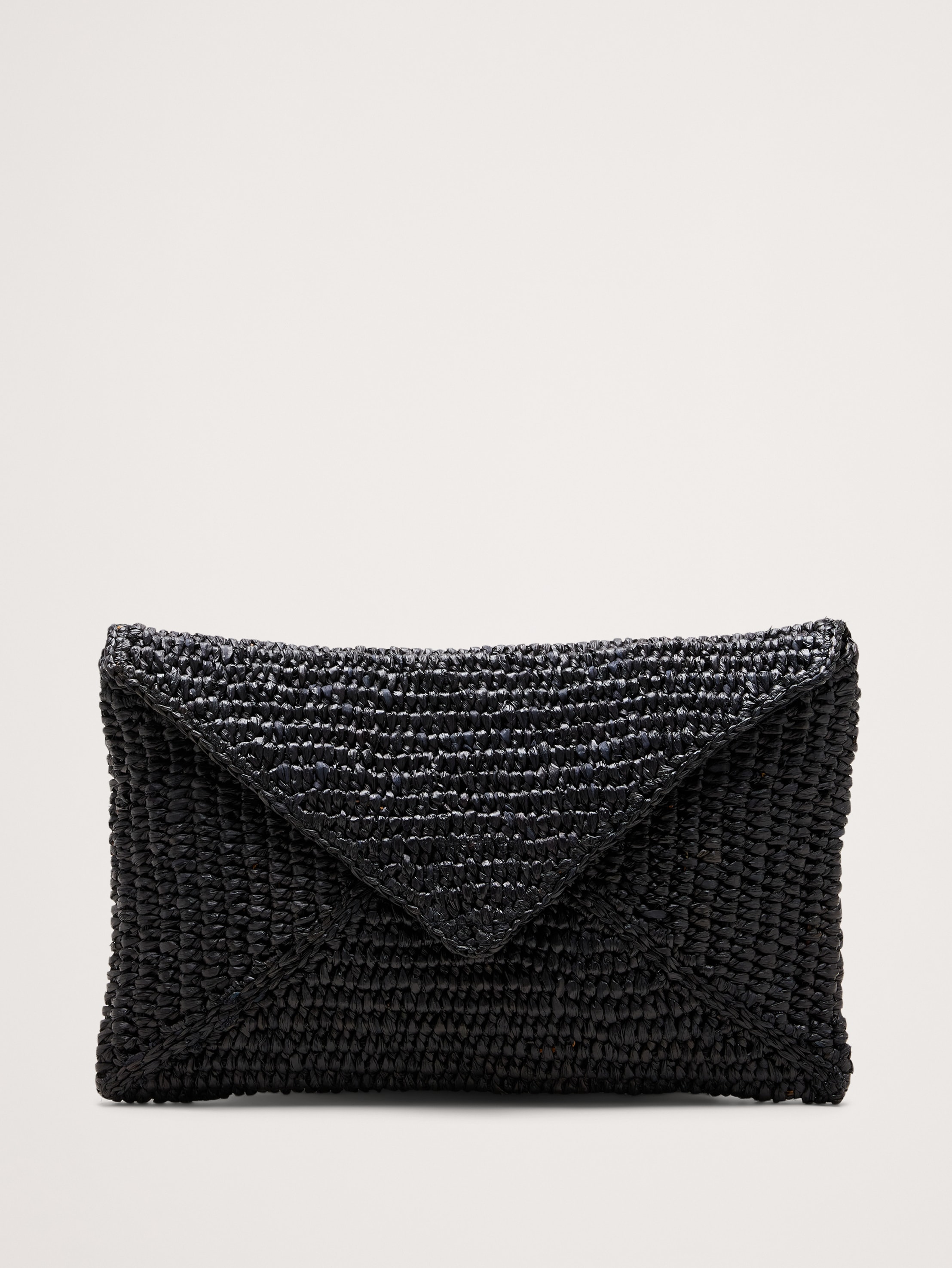 Emmie Raffia Envelope Clutch by Hat Attack