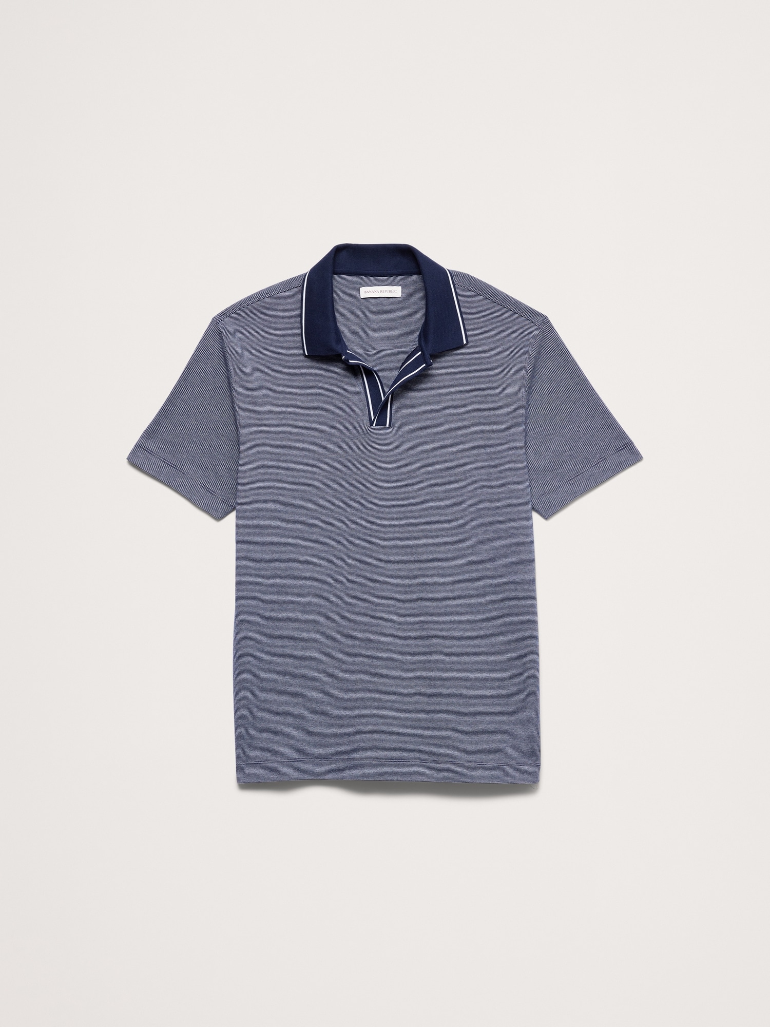 Image number 4 showing, Luxury-Touch Johnny Collar Polo