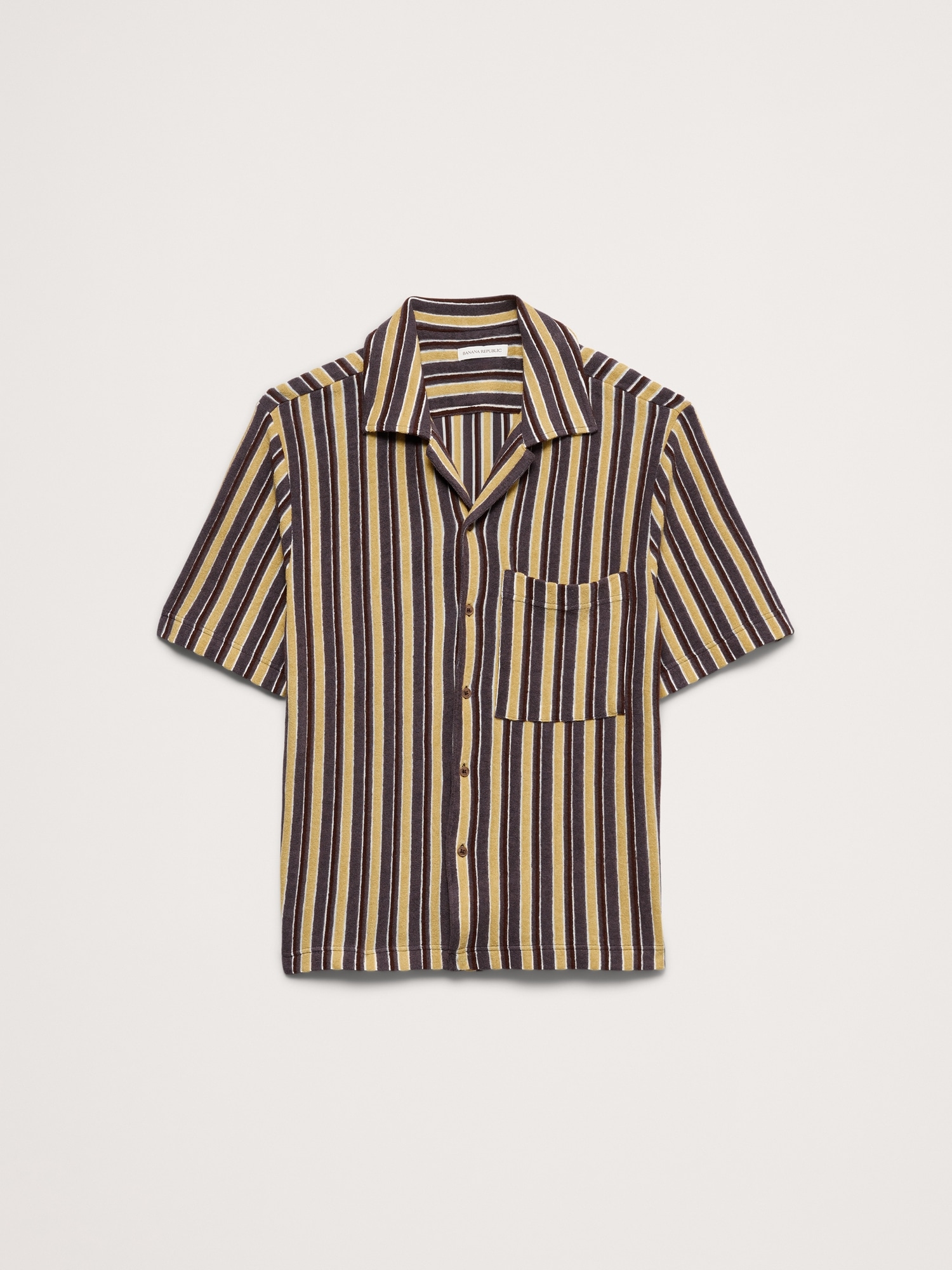 Image number 4 showing, Stripe Terry Resort Shirt
