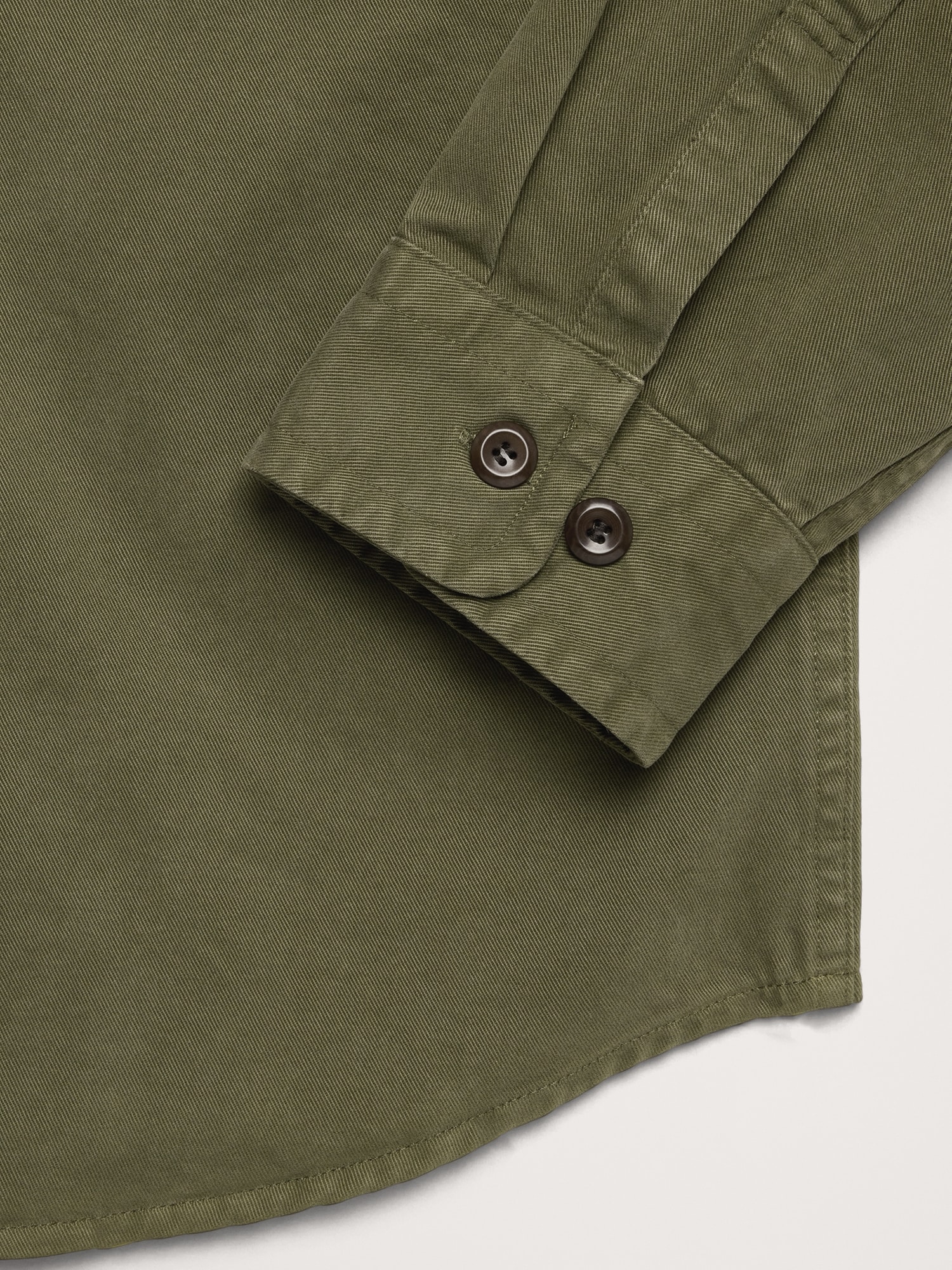 Image number 7 showing, Cotton Twill Overshirt