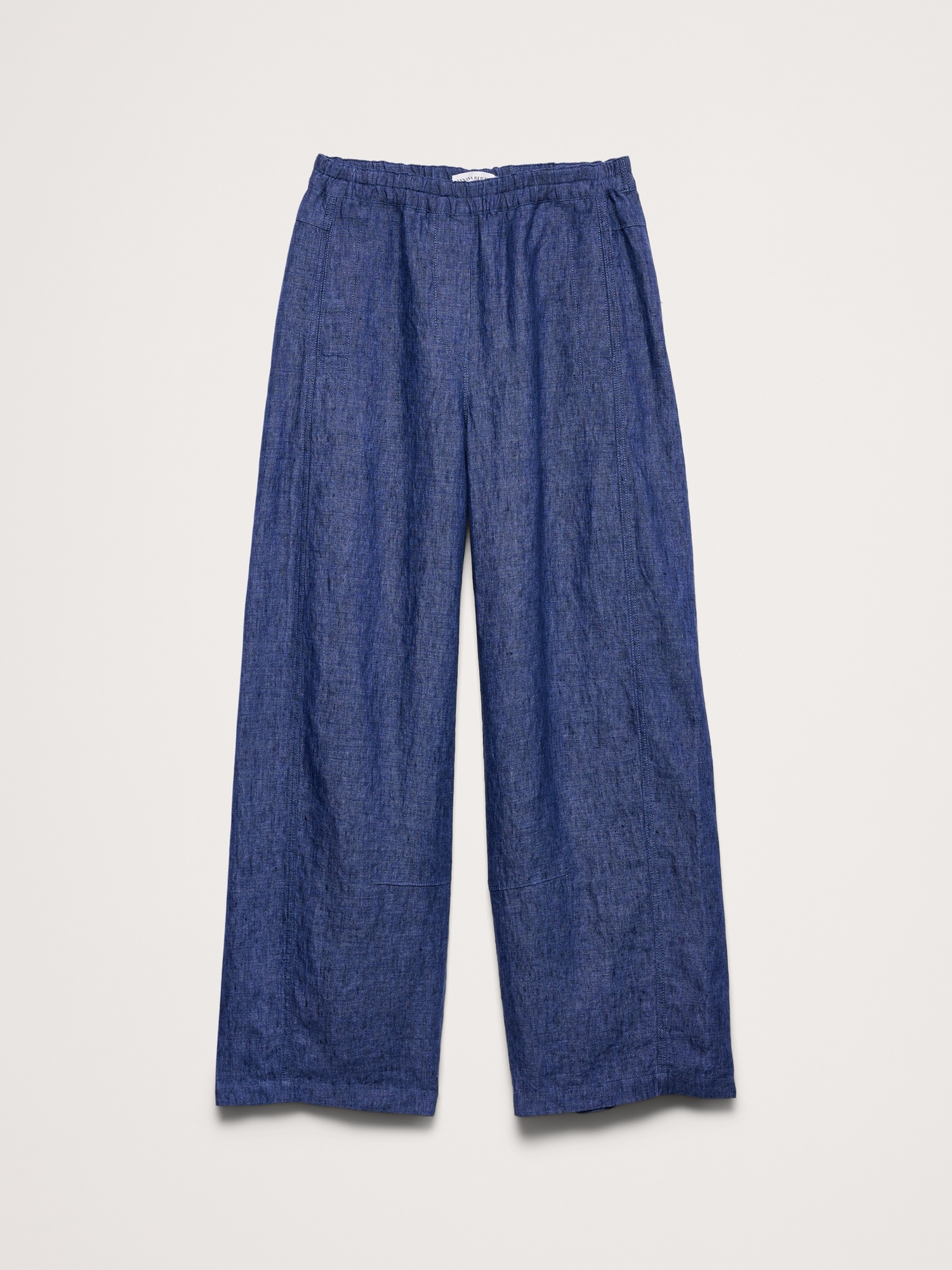Image number 5 showing, Mid-Rise Relaxed Painter Pull-On Pant in Linen