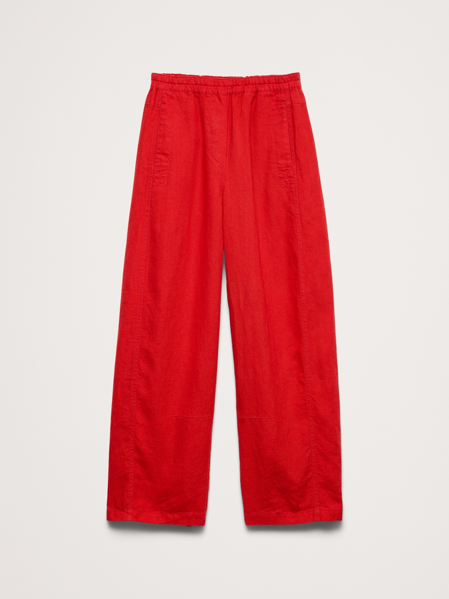 Image number 5 showing, Mid-Rise Relaxed Painter Pull-On Pant in Linen