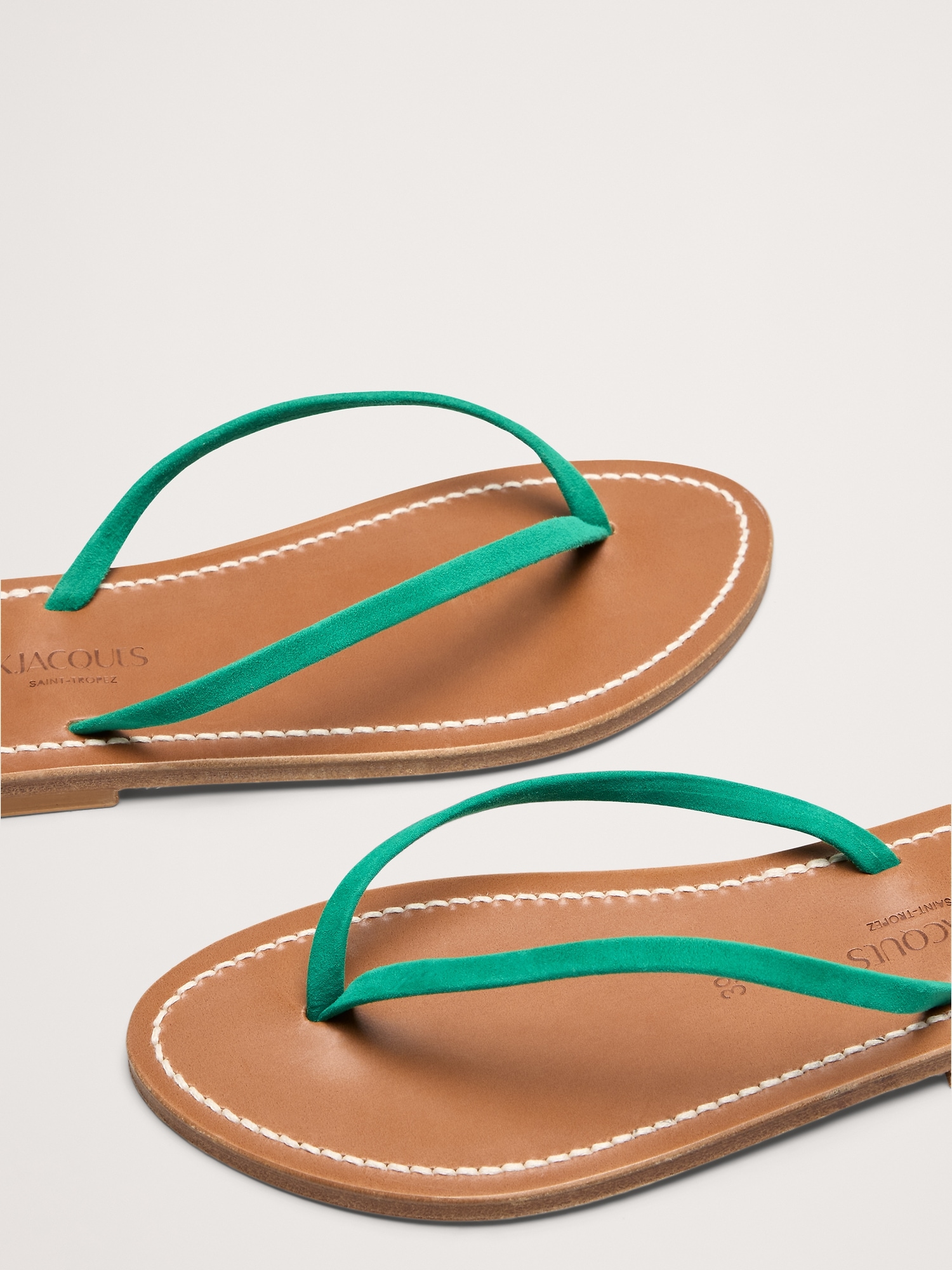 Image number 8 showing, Venise Leather Flip Flop by K Jacques