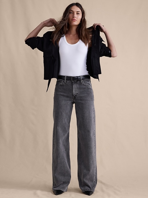The Icon Classic Wide-Leg Jean