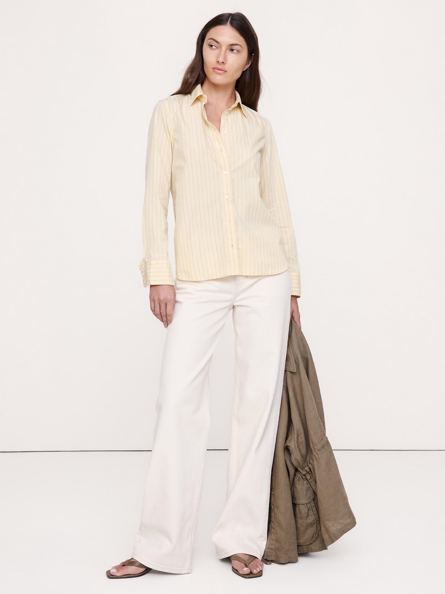 Image number 1 showing, The Everyday Shirt in Cotton Poplin