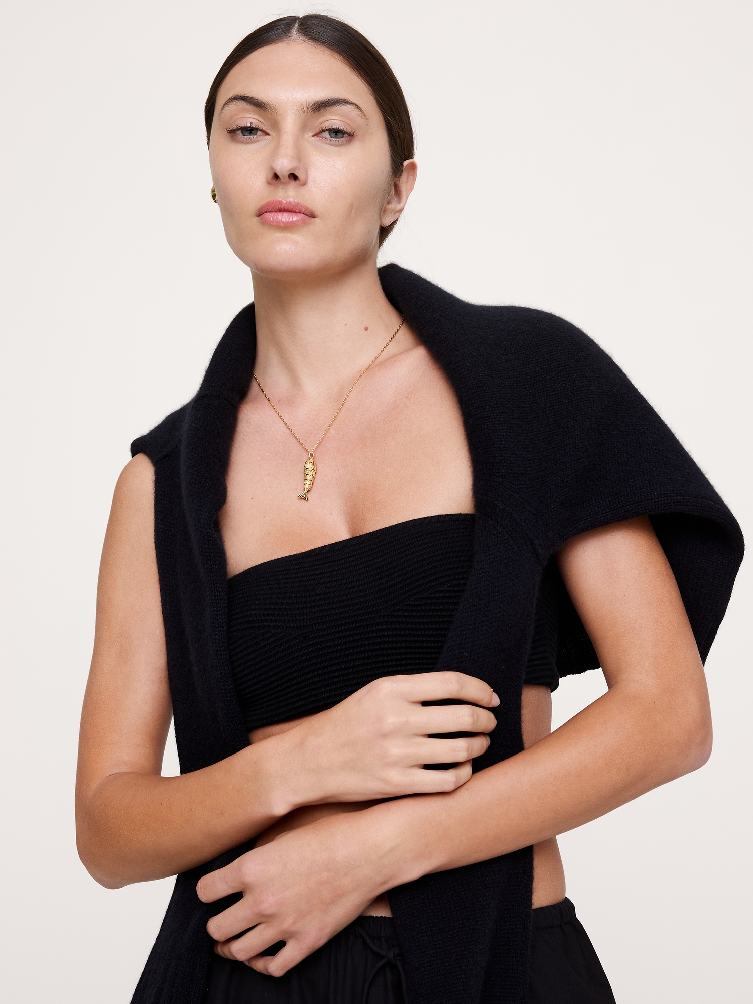 Image number 2 showing, Something Fishy Necklace by Anni Lu