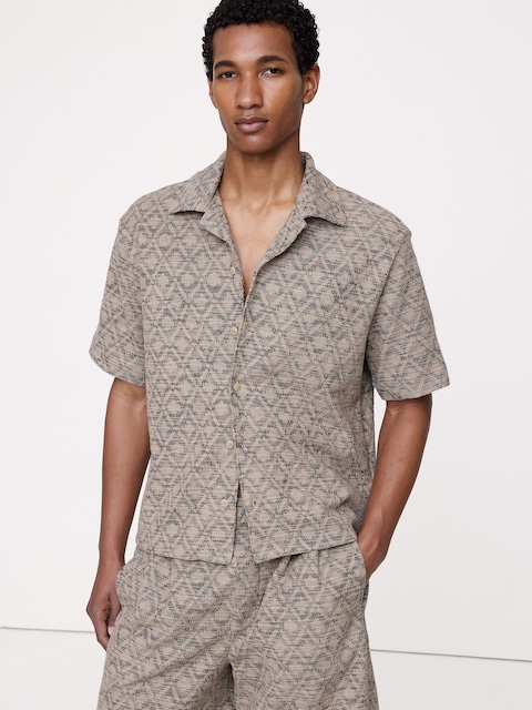 Jacquard Resort Shirt