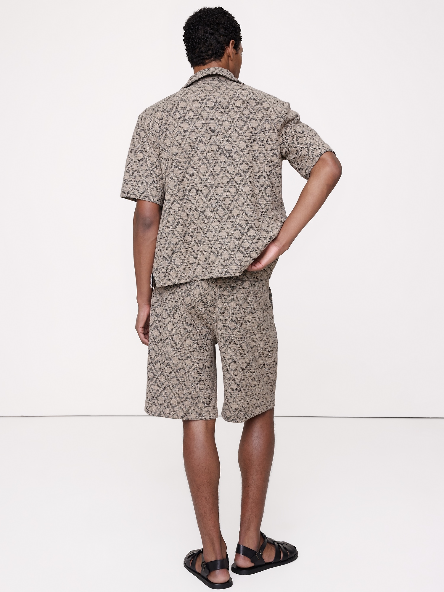 Image number 2 showing, Jacquard Pull-On Short