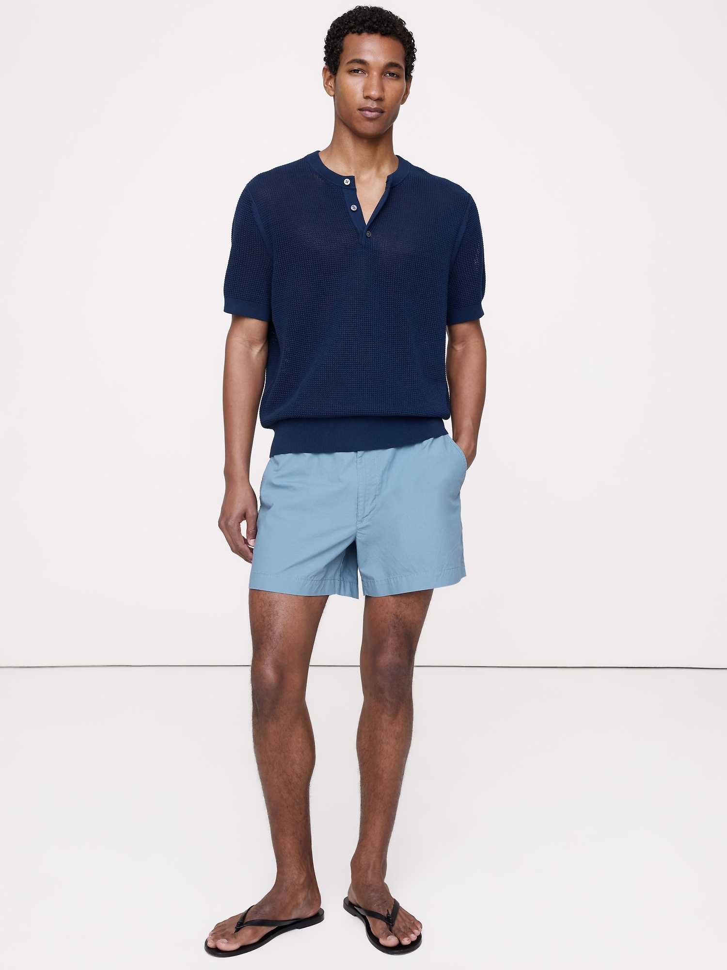 Image number 1 showing, The Weekender 5" Pull-On Short in Cotton