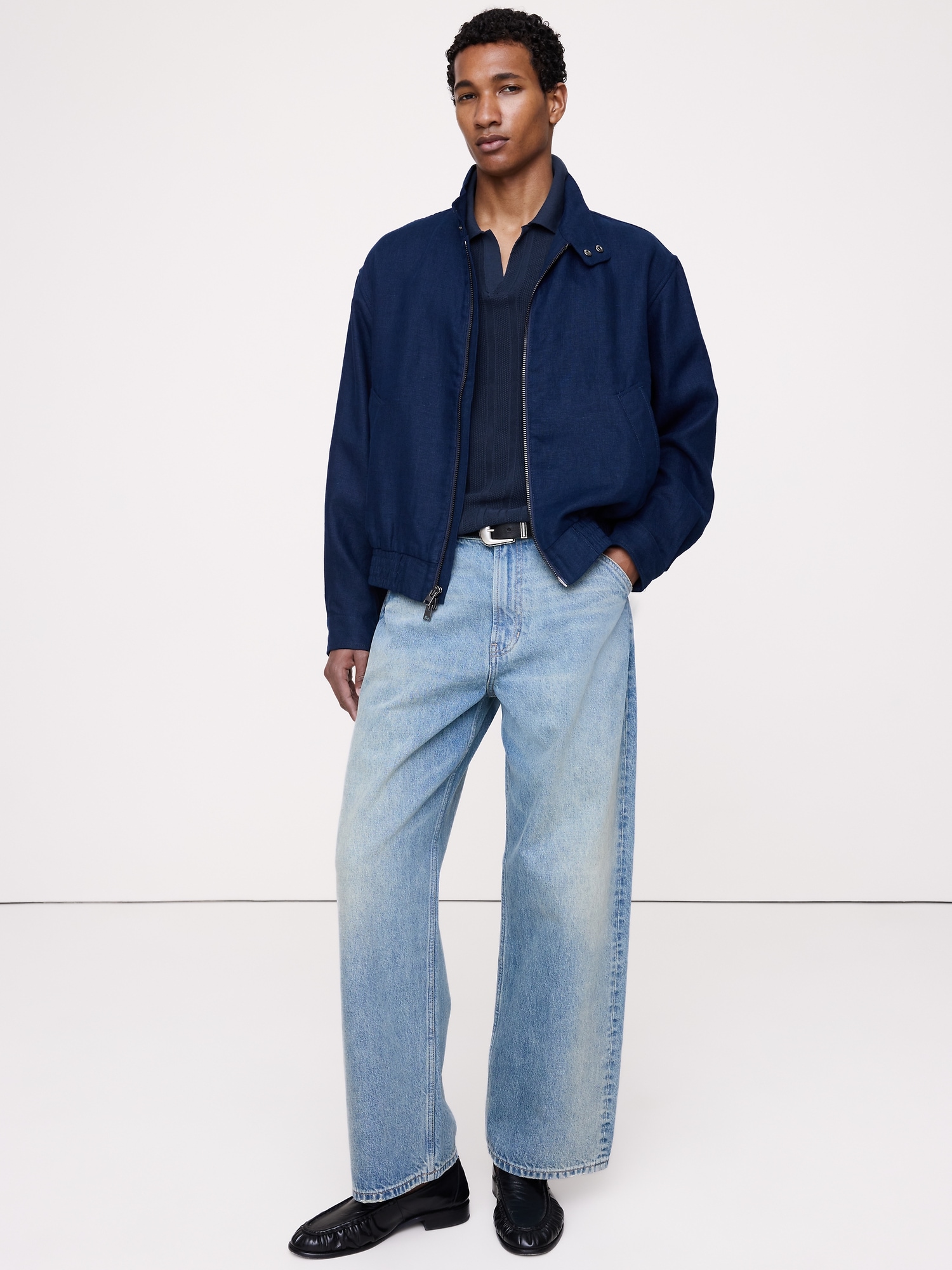Image number 3 showing, Textured Cotton Stripe Sweater Polo