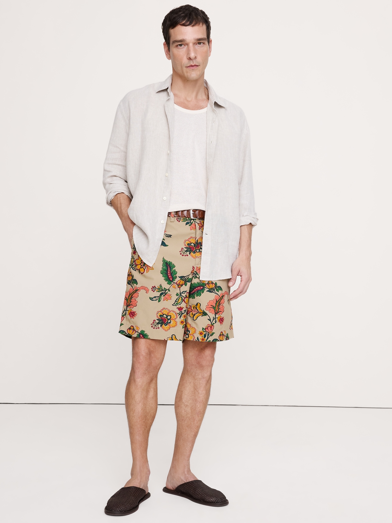 8" Floral Bermuda Short from Banana Republic - $80
