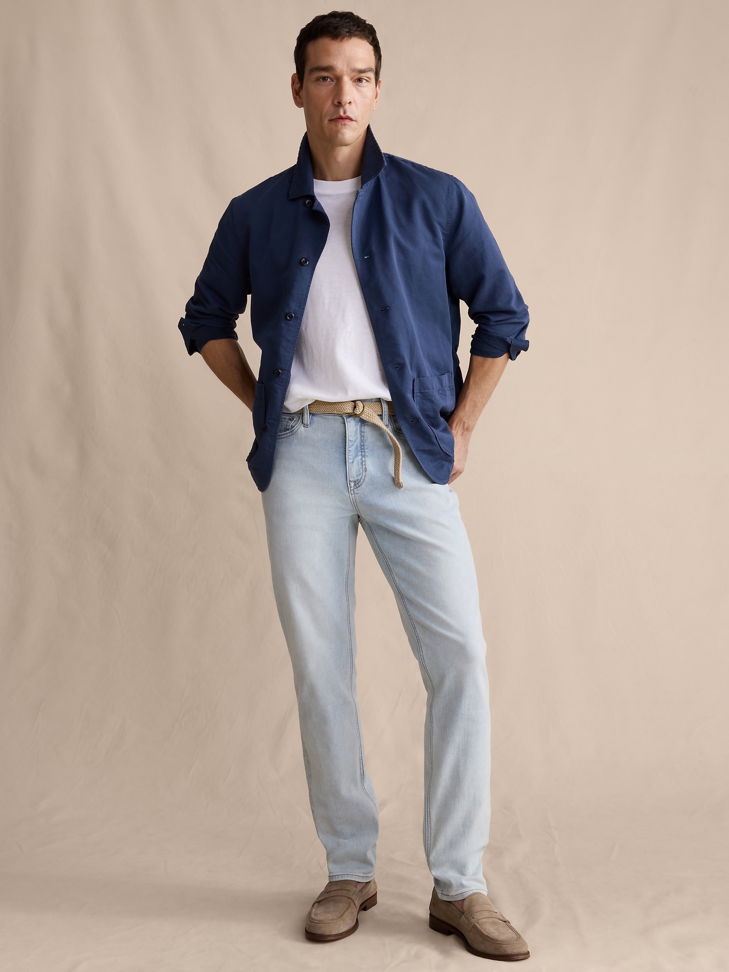 Image number 1 showing, Athletic Luxe Traveler Jean