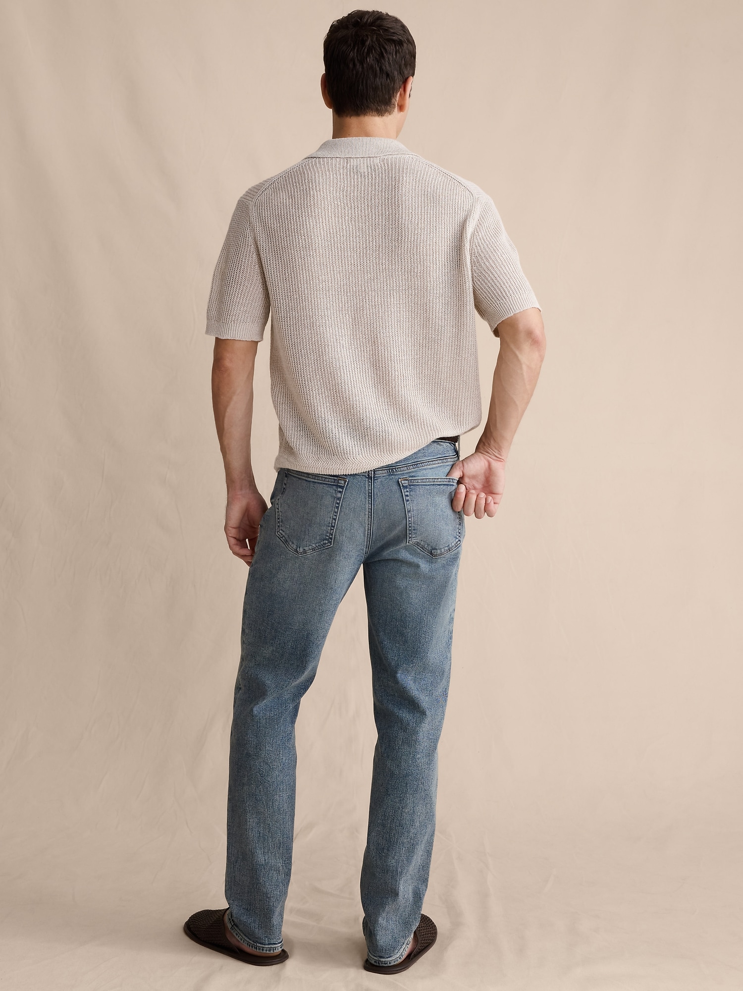 Image number 3 showing, Athletic Luxe Traveler Jean