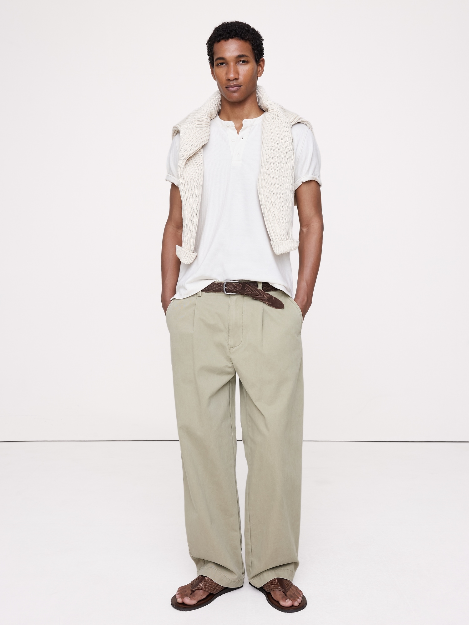 Image number 3 showing, Mesh Henley T-Shirt