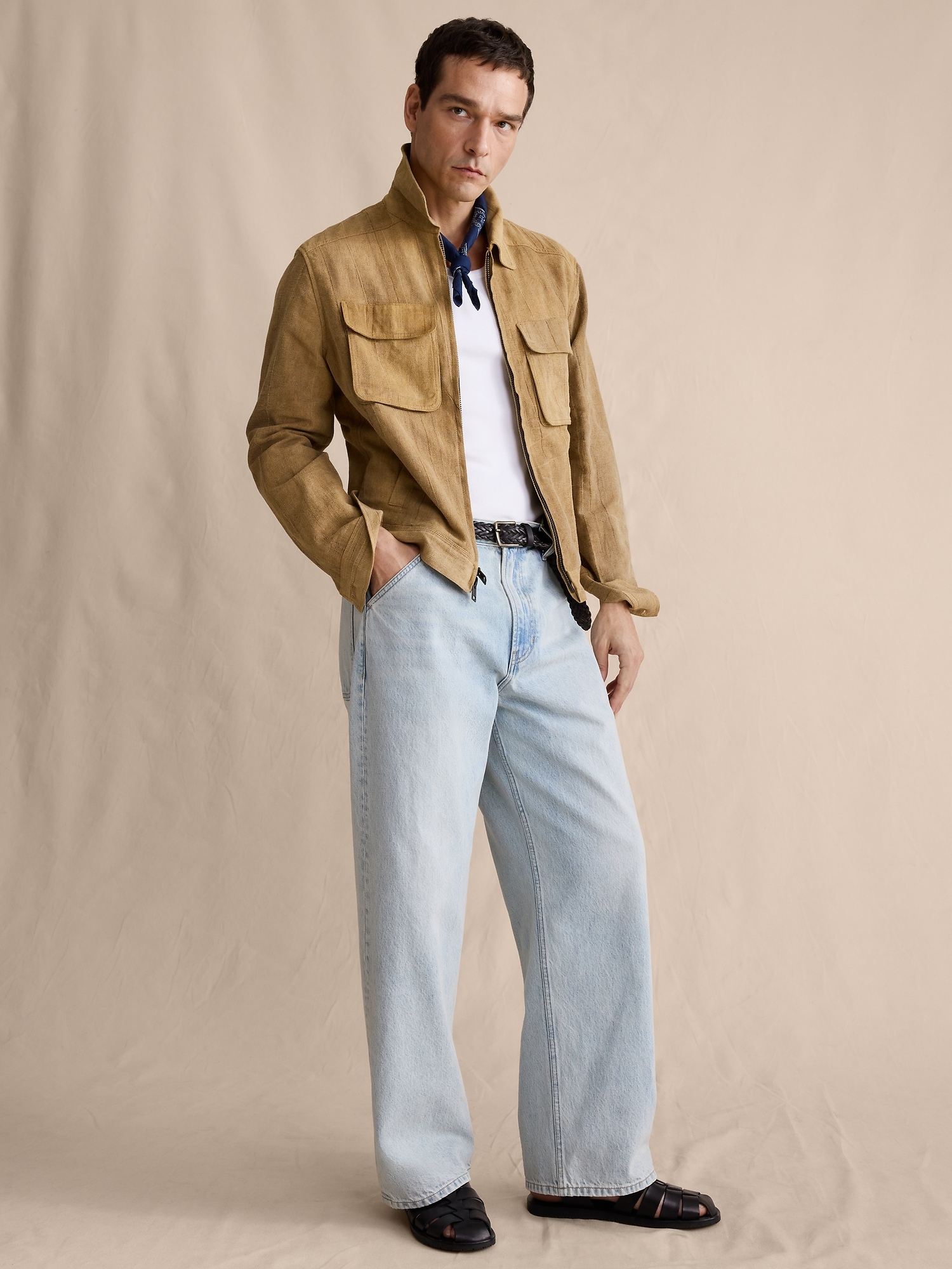 Image number 1 showing, Loose Jean