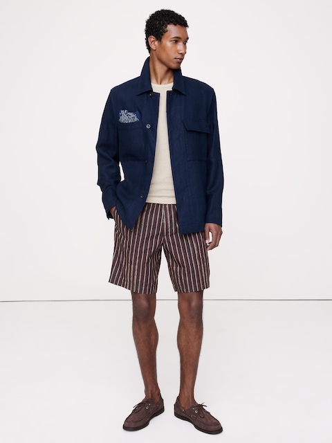 The Weekender 9" Pull-On Short in Cotton