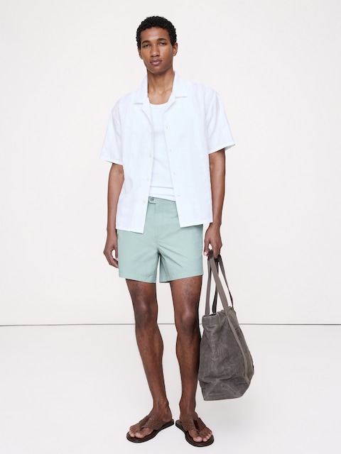 6" Calder Side-Elastic Swim Trunk by Onia