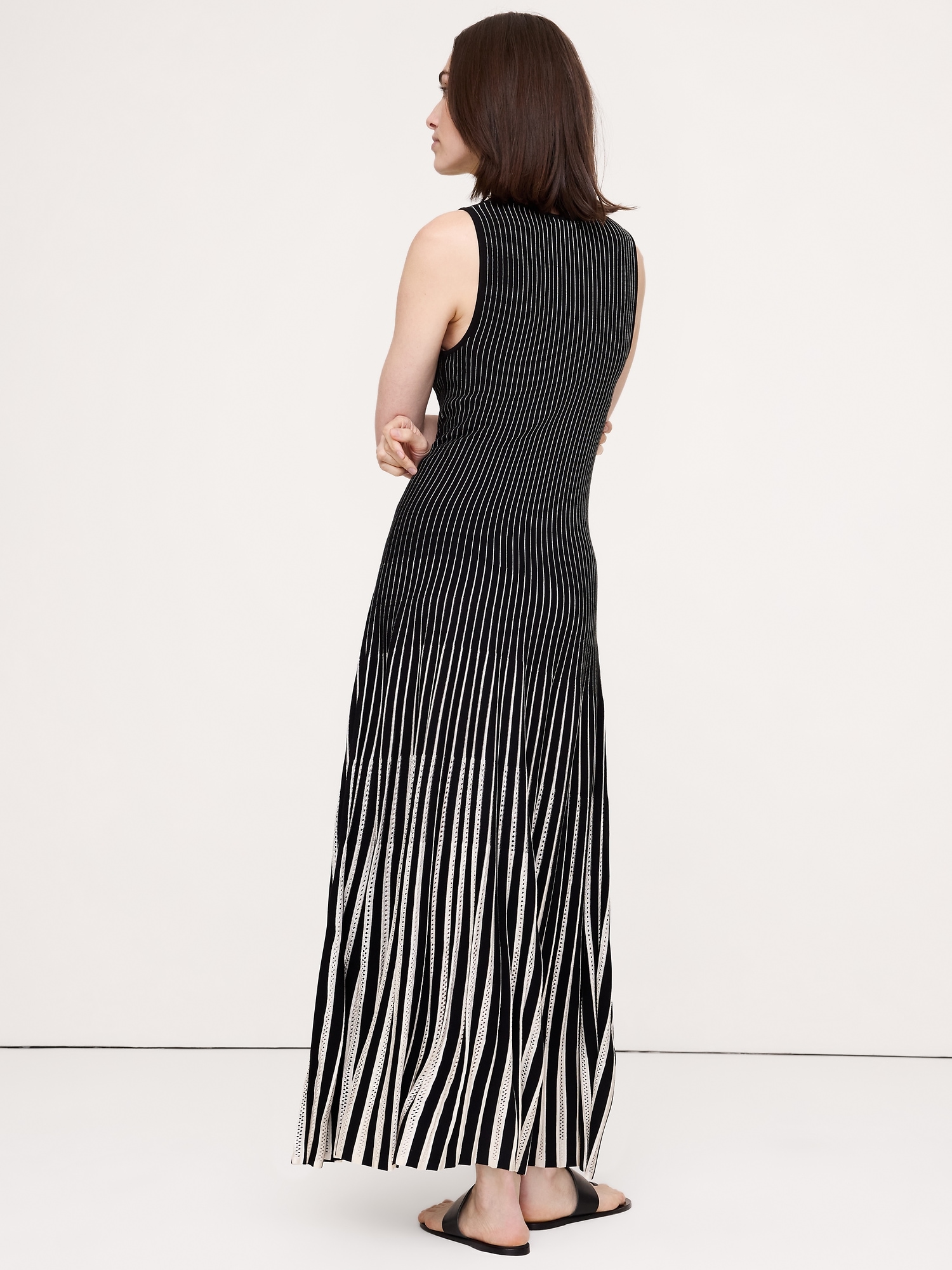 Image number 3 showing, Eyelet Sweater Maxi Dress