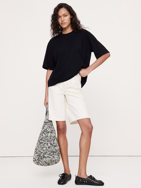 Oversized Vintage Cotton T-Shirt