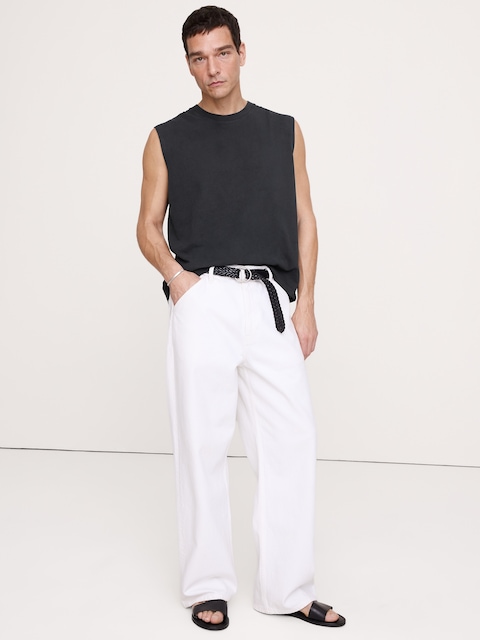 Sueded Cotton Tank