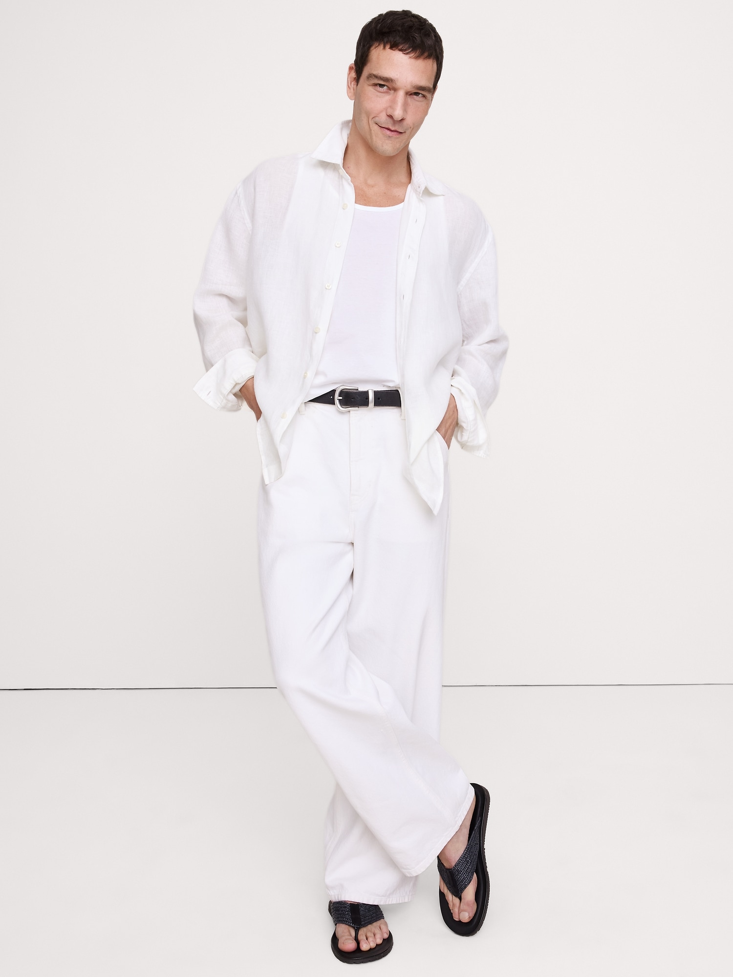 Image number 2 showing, Woven Flip Flop Sandal