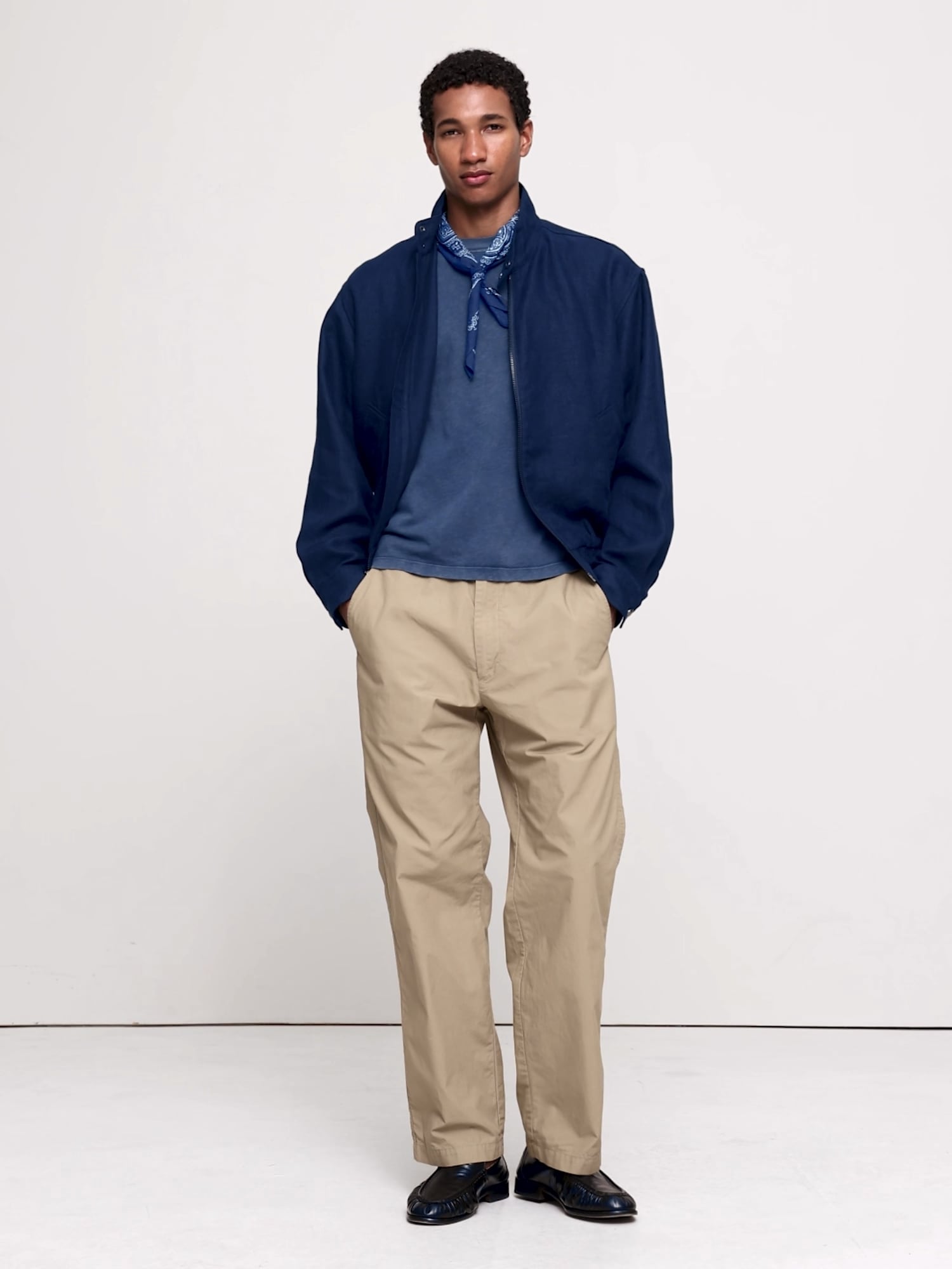 The Weekender Relaxed Pull-On Pant in Cotton | Banana Republic