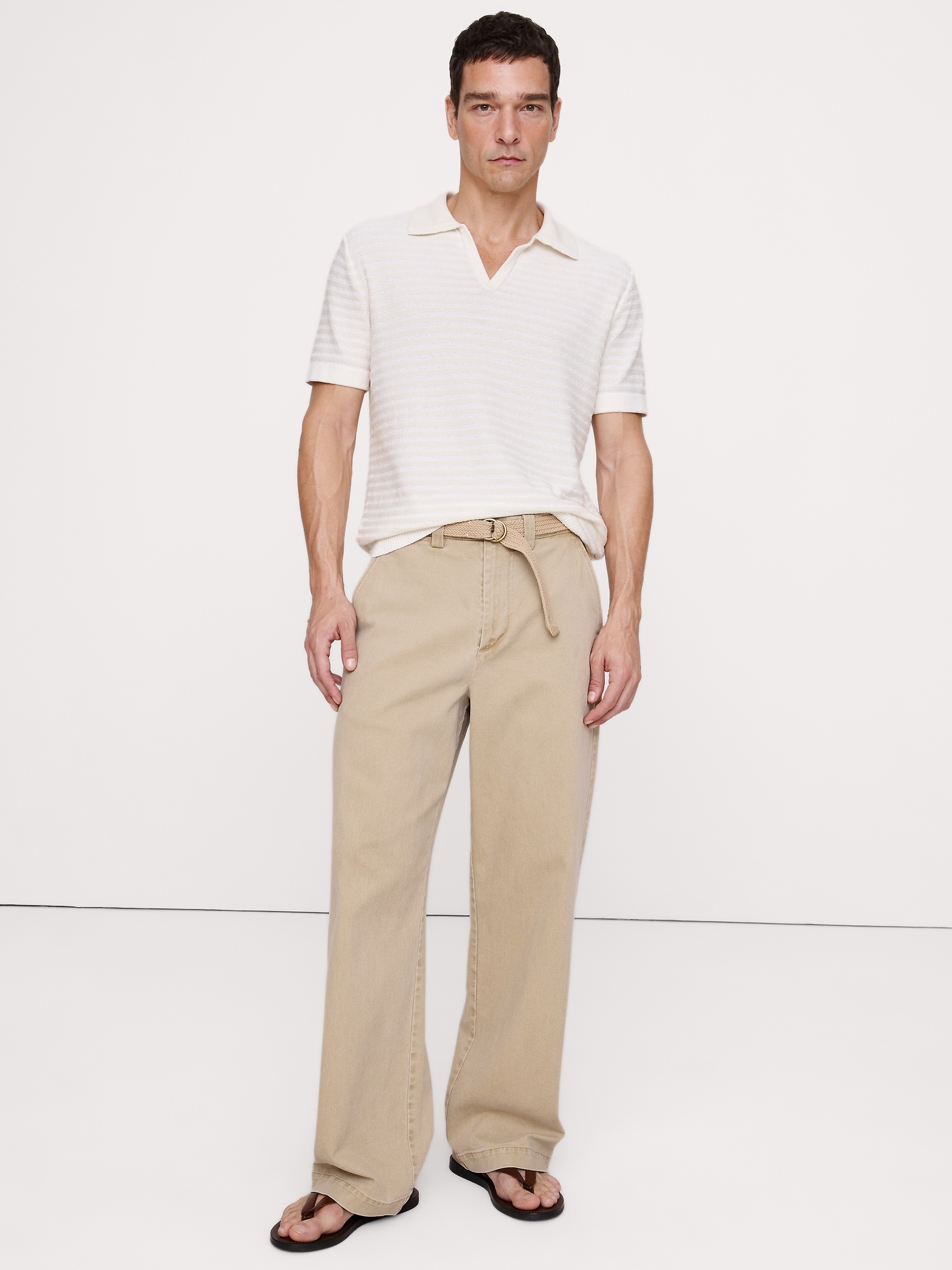 Image number 5 showing, Texture Stripe Sweater Polo