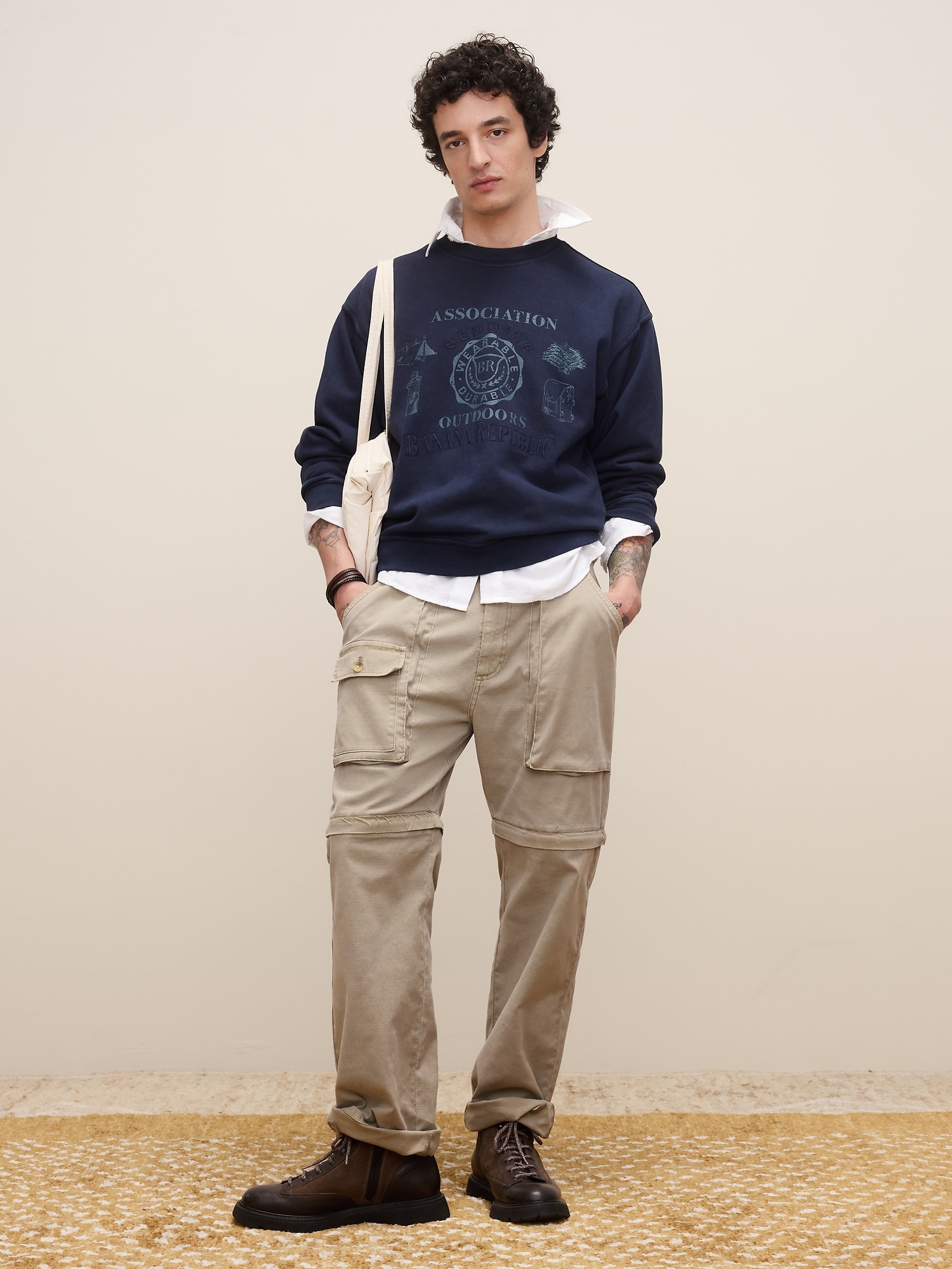 Image number 3 showing, Archive Reissue Backpacker Graphic Sweatshirt