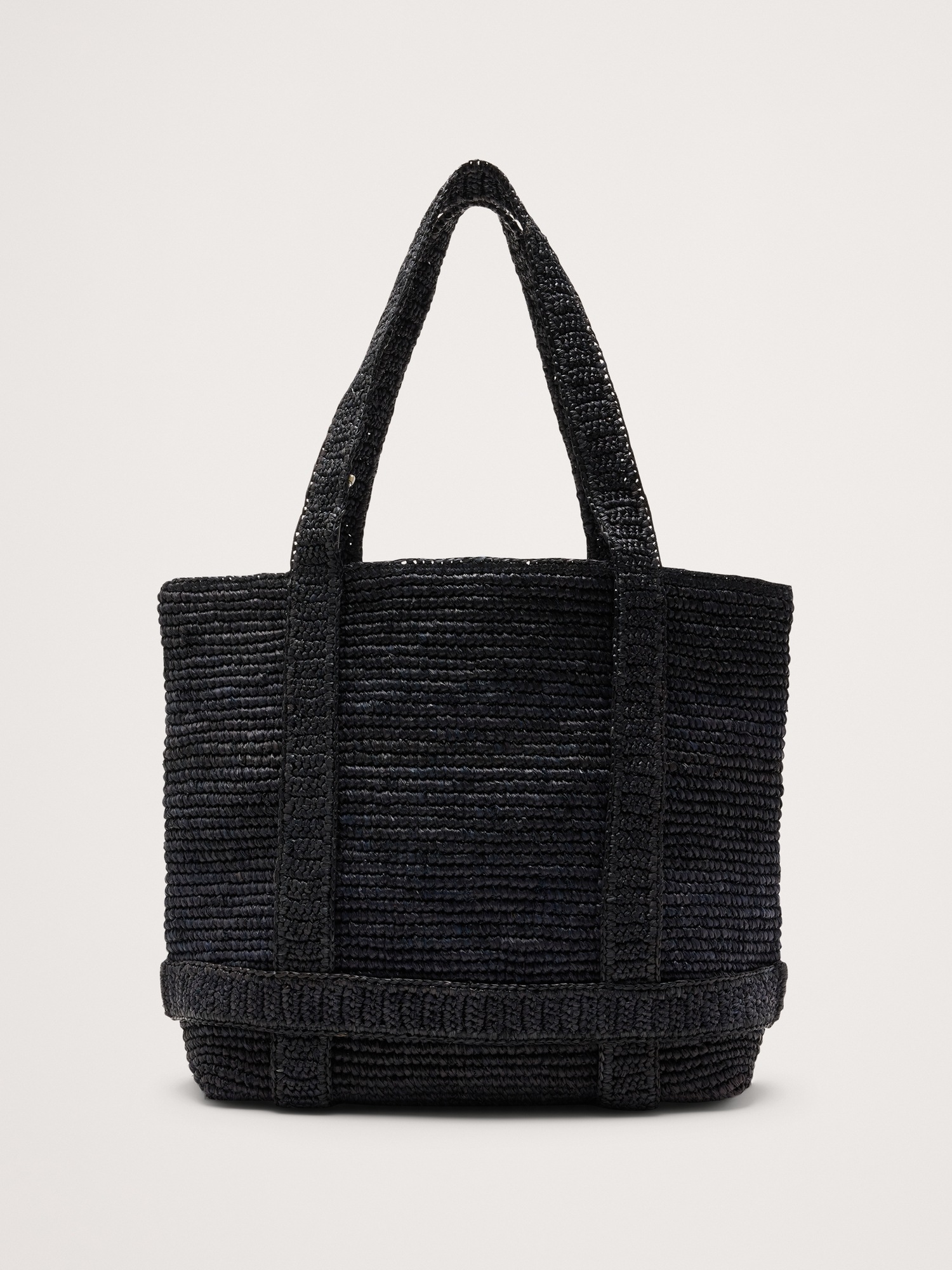 Женская сумка Hat Attack Straw Traveler Tote, цвет: Чёрный — фото 2