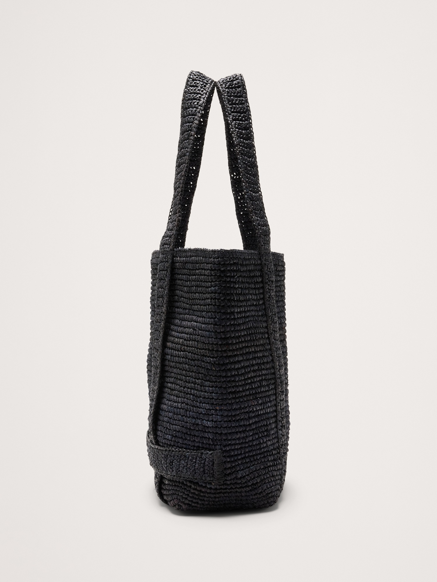 Женская сумка Hat Attack Straw Traveler Tote, цвет: Чёрный — фото 3
