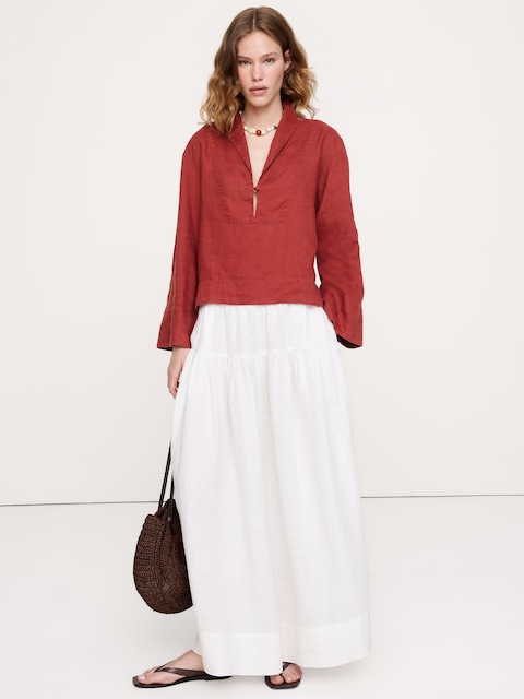 Linen Popover Top