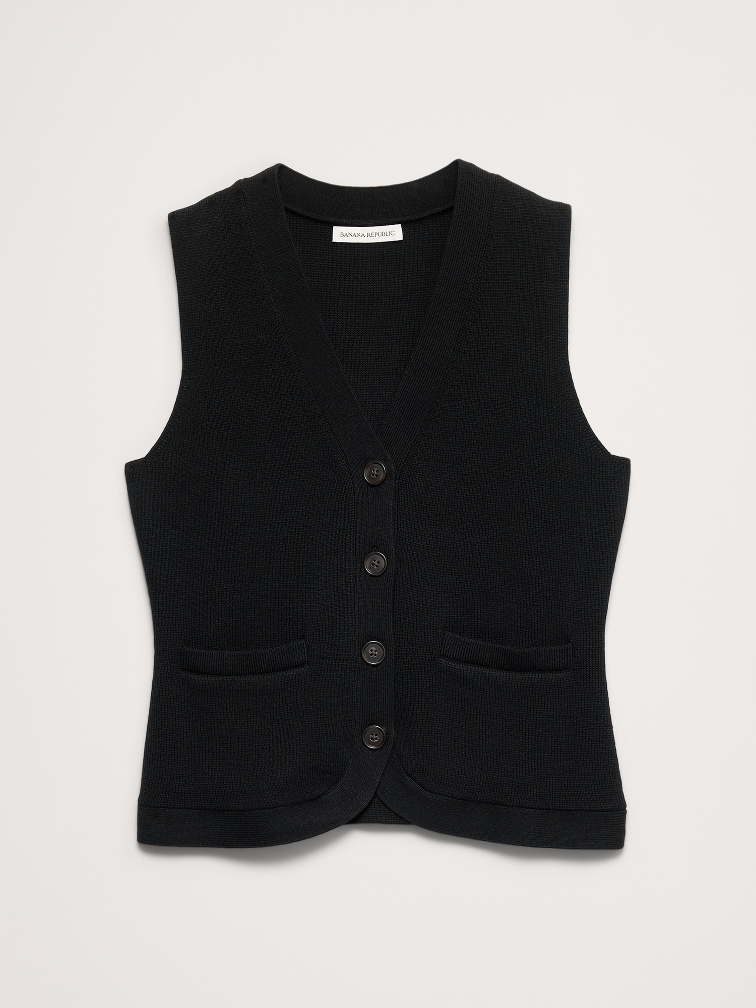 Image number 5 showing, Larkspur Cotton-Silk Sweater Vest