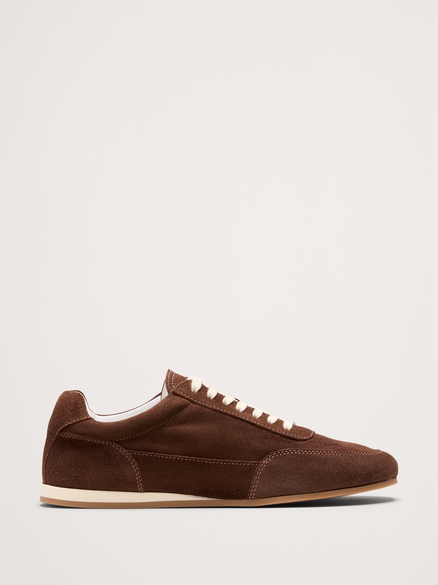 Image number 1 showing, Italian Suede Low-Pro Sneaker