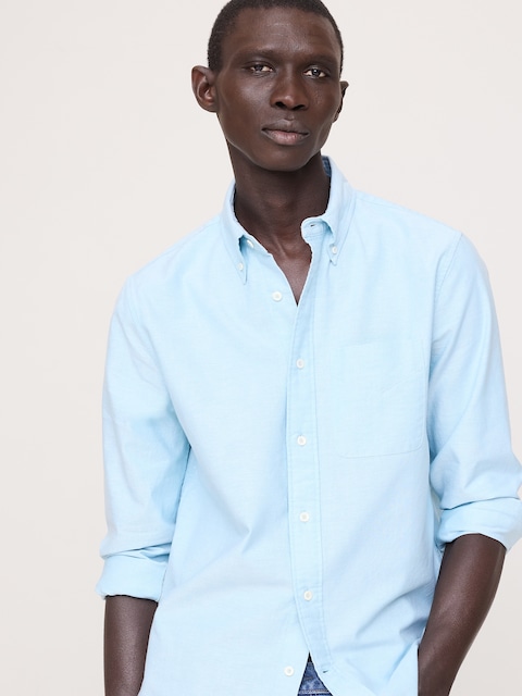 Standard-Fit Oxford Shirt