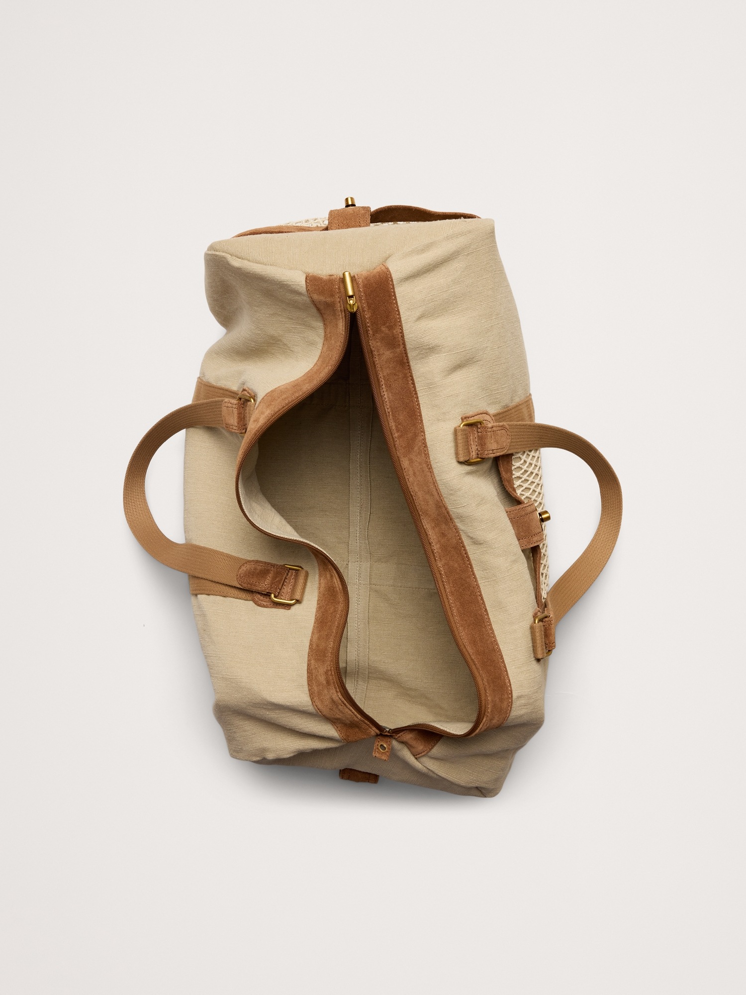 Женская сумка Banana Republic Archive Reissue Small Duffel, цвет: Серо-коричневый — фото 4