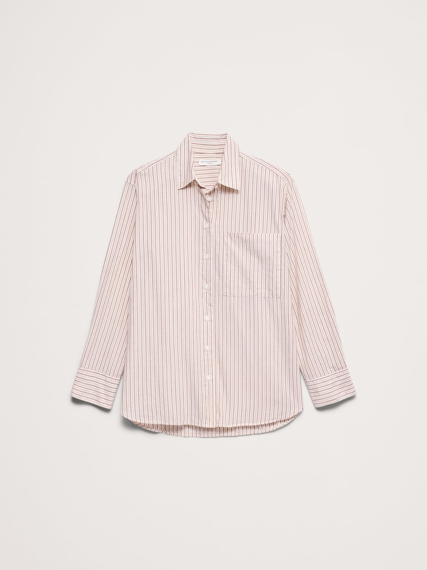 Image number 5 showing, The Oversized Shirt in Cotton Poplin