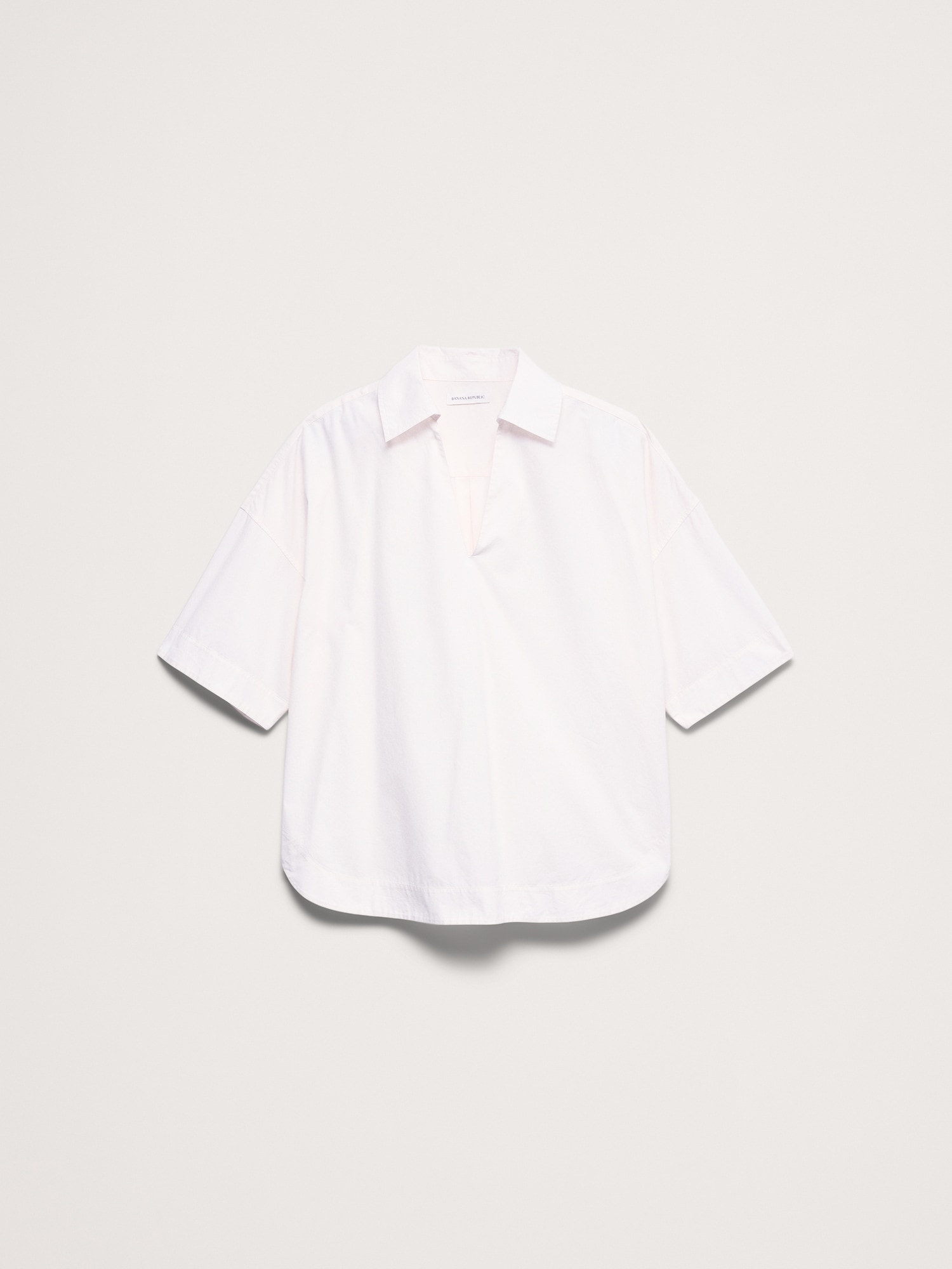 Image number 5 showing, Cotton Poplin Popover Tunic