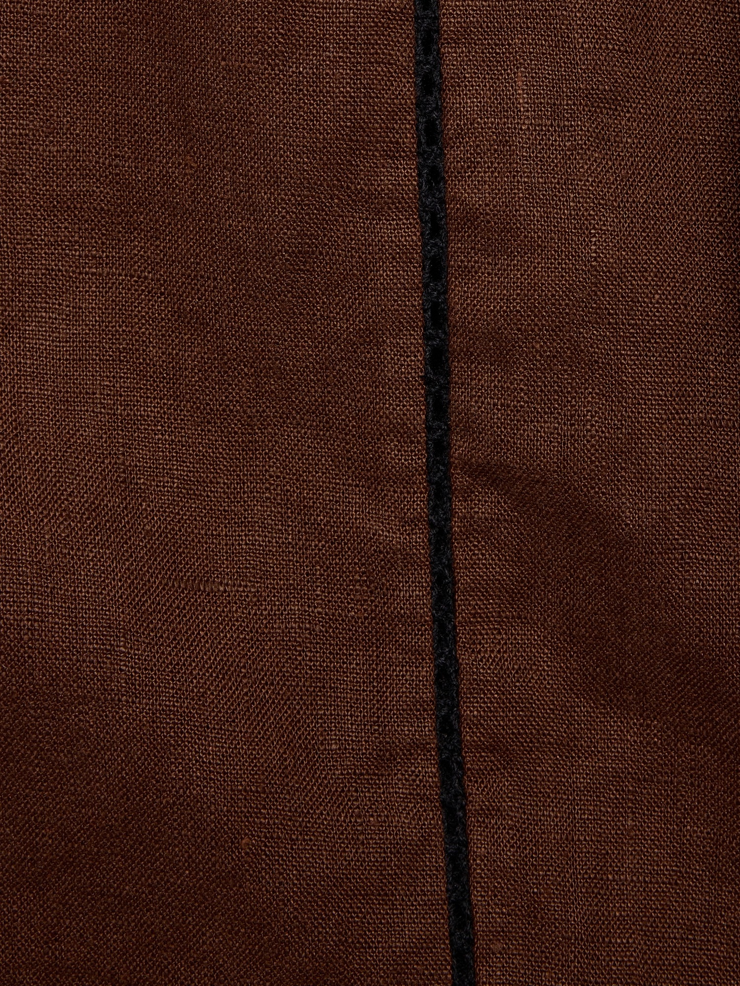 Женский топ Banana Republic Linen Short-Sleeve Blazer Top, цвет: Коричневый — фото 6