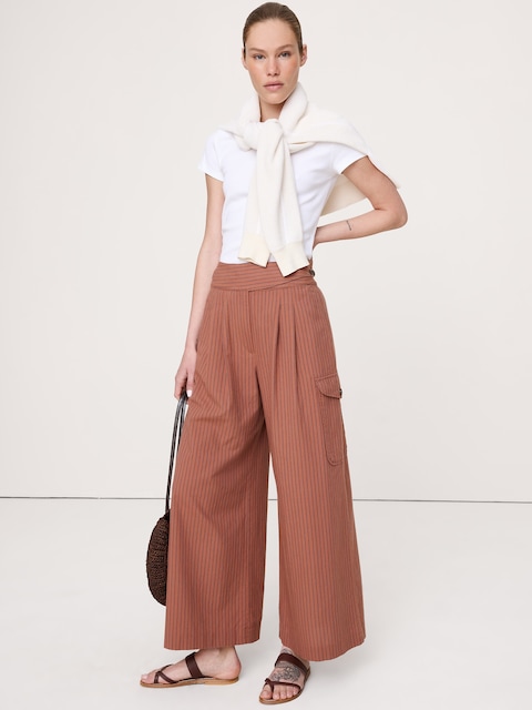 Heritage Explorer High-Rise Wide-Leg Pant