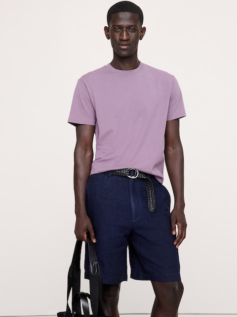 Lightweight Cotton Crew-Neck T-Shirt